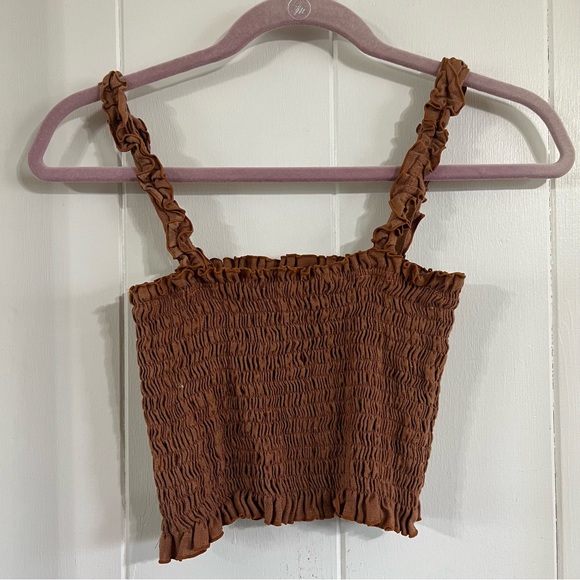 Faithfull The Brand Tijana Top Plain Mulberry - Picture 2 of 3